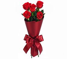 Букет 5 Красных роз Эдлесс Лав в Зарайске