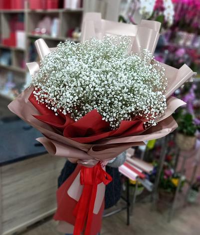 Букет цветов из: Гипсофила в Зарайске