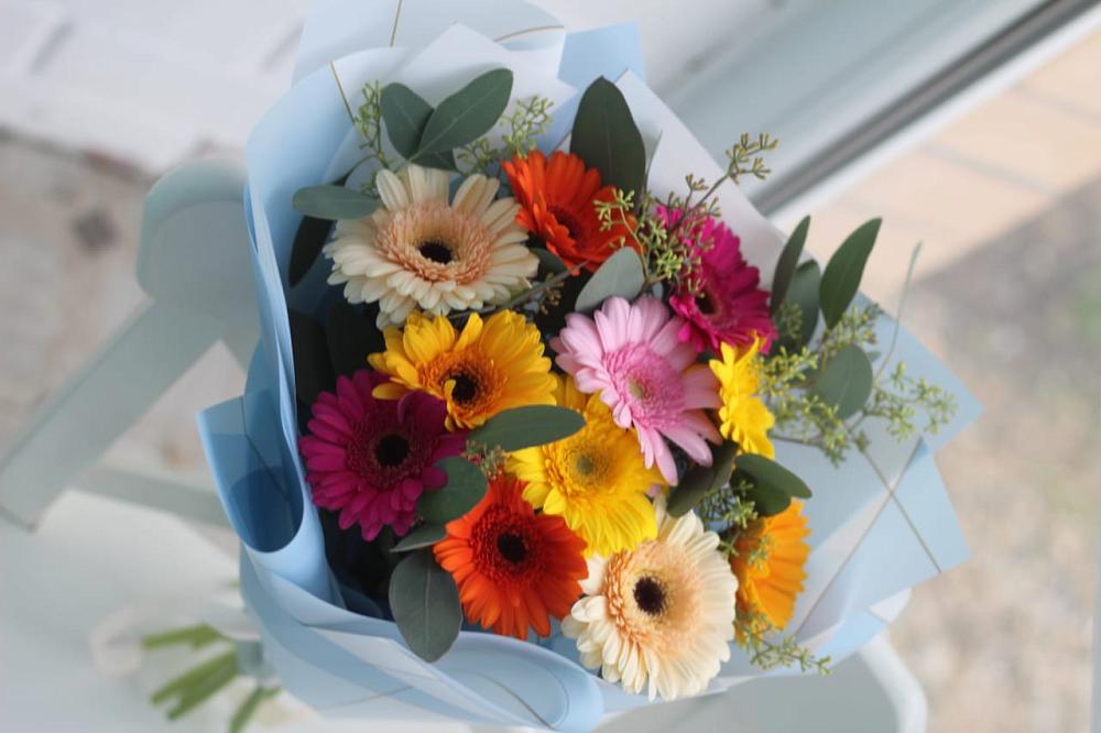 Букет цветов из: Герберы в Зарайске