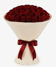 Букет 101 Бордовая роза Блэк Бакарра в Зарайске