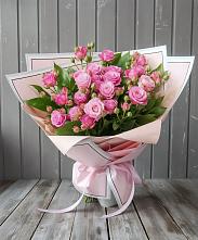 Букет Розовый кустик в Зарайске