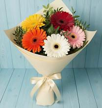 Букет цветов из:  Герберы в Зарайске