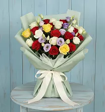 Букет цветов из:  Розы в Зарайске