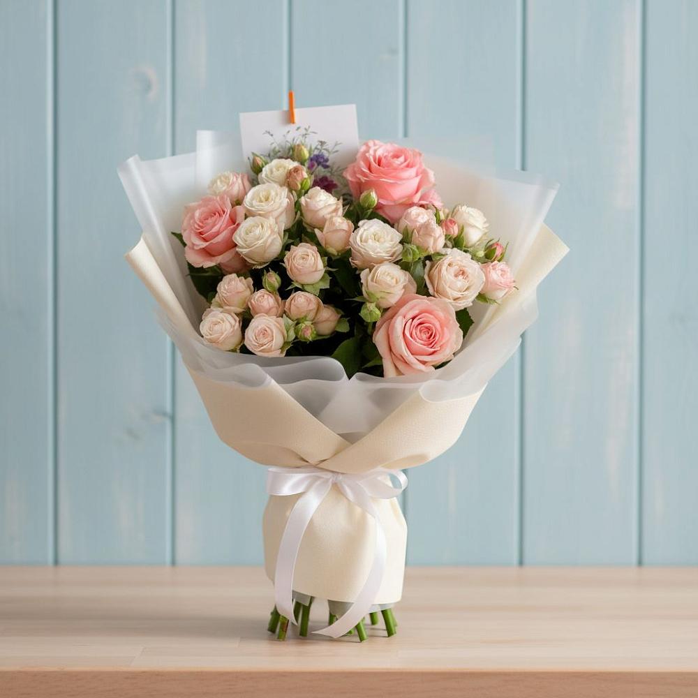 Букет цветов из: Розы в Зарайске