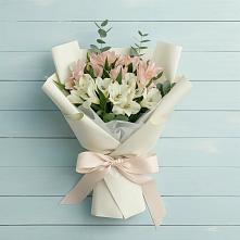 Букет цветов из:  Альстромерии в Зарайске
