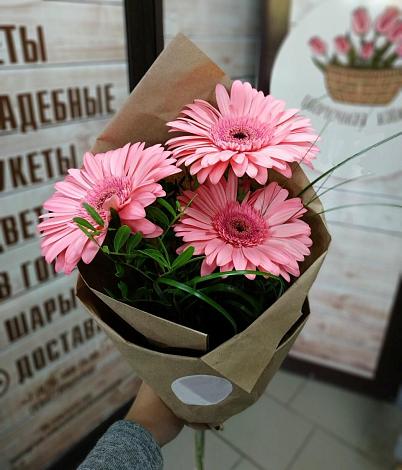 Букет цветов из: Герберы в Зарайске