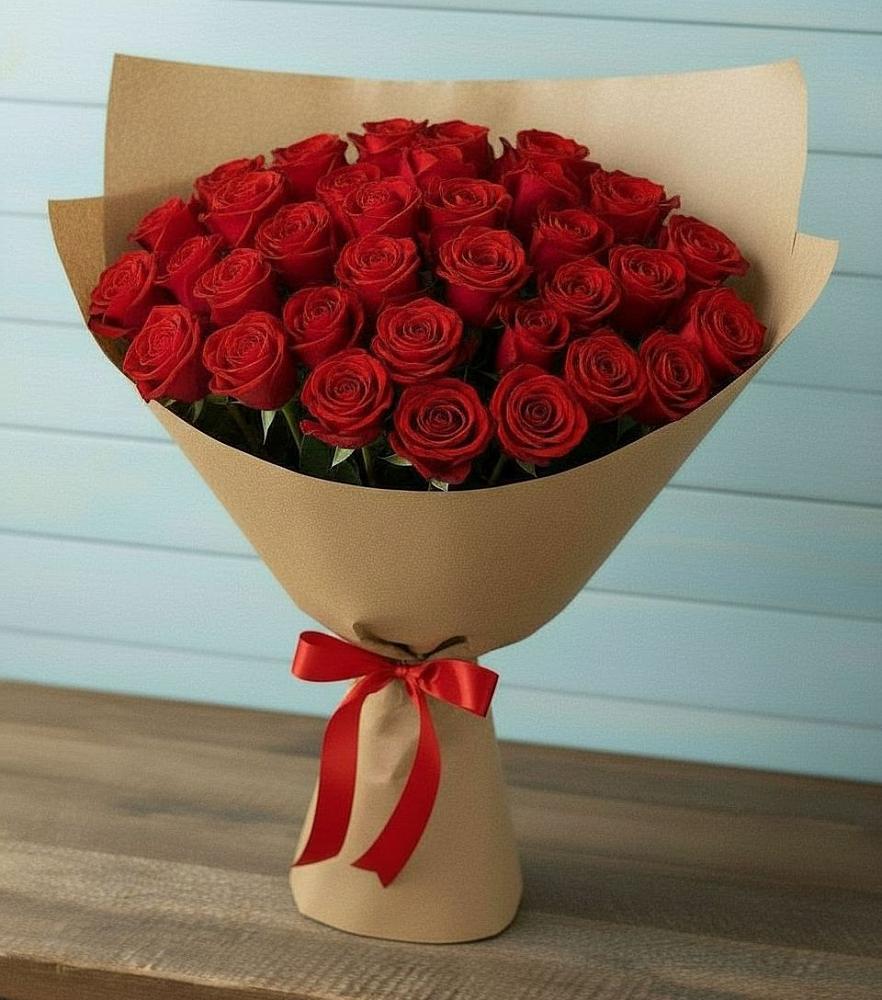Букет Красные розы Милано в Зарайске