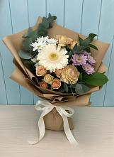 Букет цветов из:  Герберы и Хризантемы в Зарайске