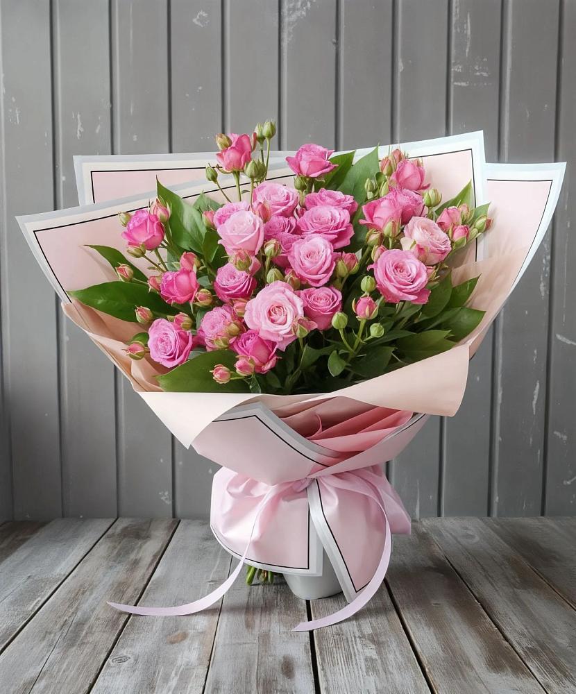 Букет Розовый кустик в Зарайске