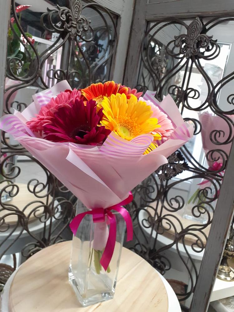 Букет цветов из: Герберы в Зарайске