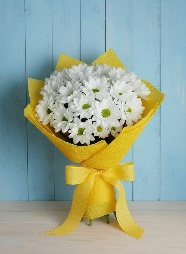 Букет цветов из: Хризантемы в Зарайске