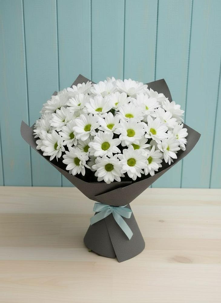 Букет цветов из: Хризантемы в Зарайске