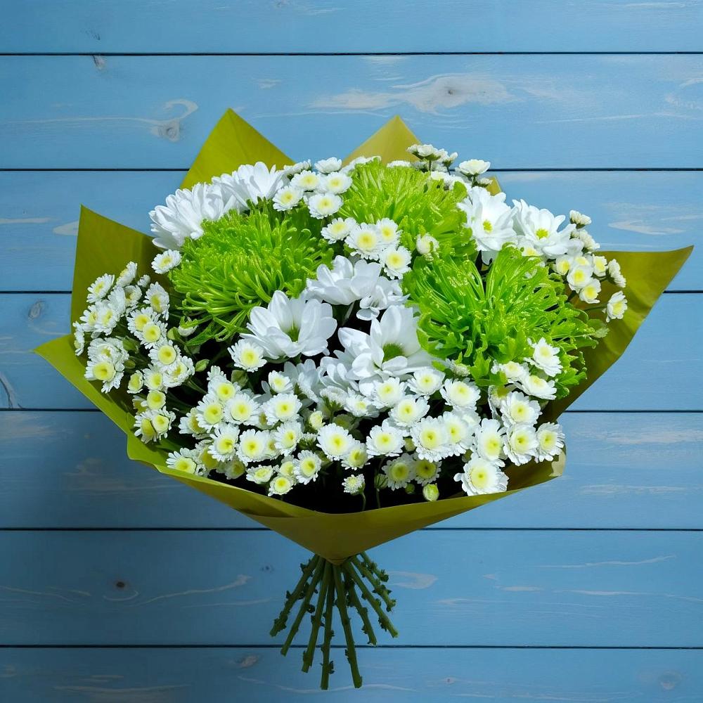 Букет цветов из: Хризантемы в Зарайске