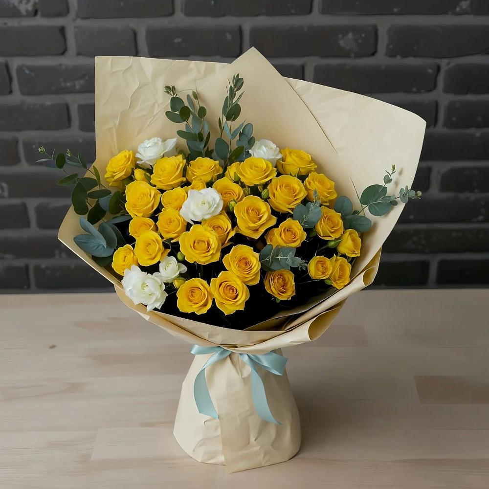 Букет цветов из: Розы в Зарайске