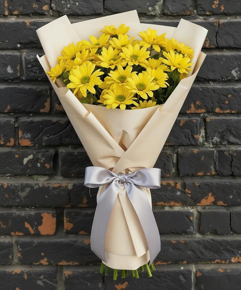 Букет цветов из: Хризантемы в Зарайске