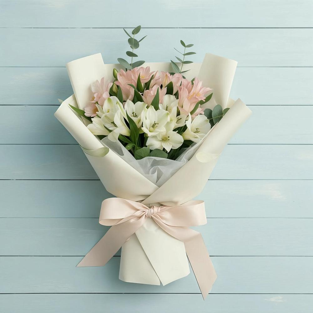 Букет цветов из: Альстромерии в Зарайске