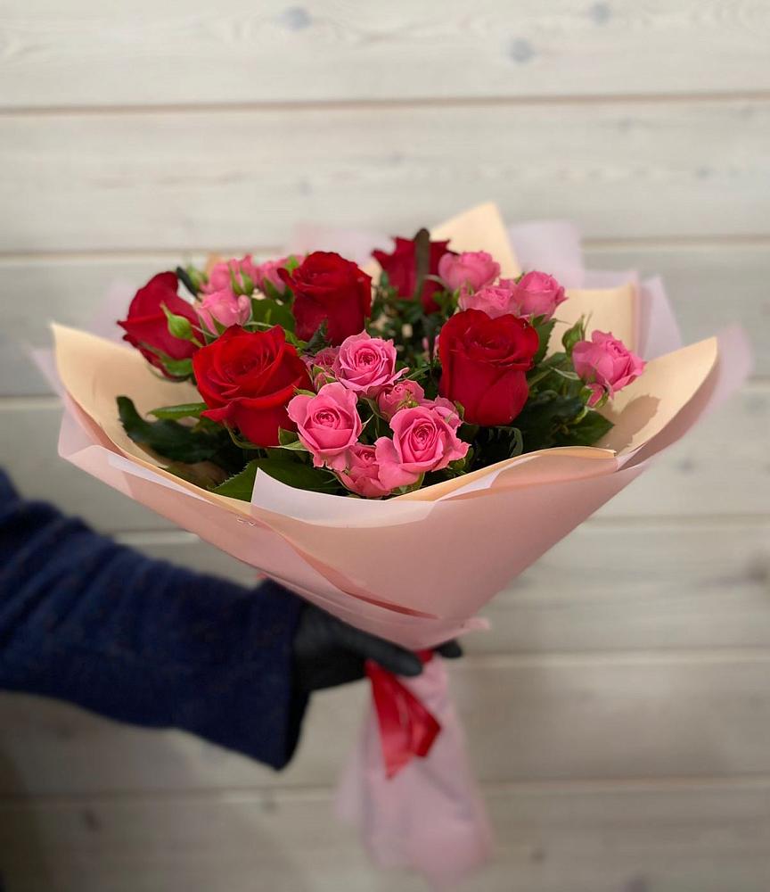 Букет цветов из: Розы в Зарайске