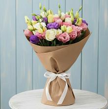 Букет цветов из:  Лизиантусы в Зарайске